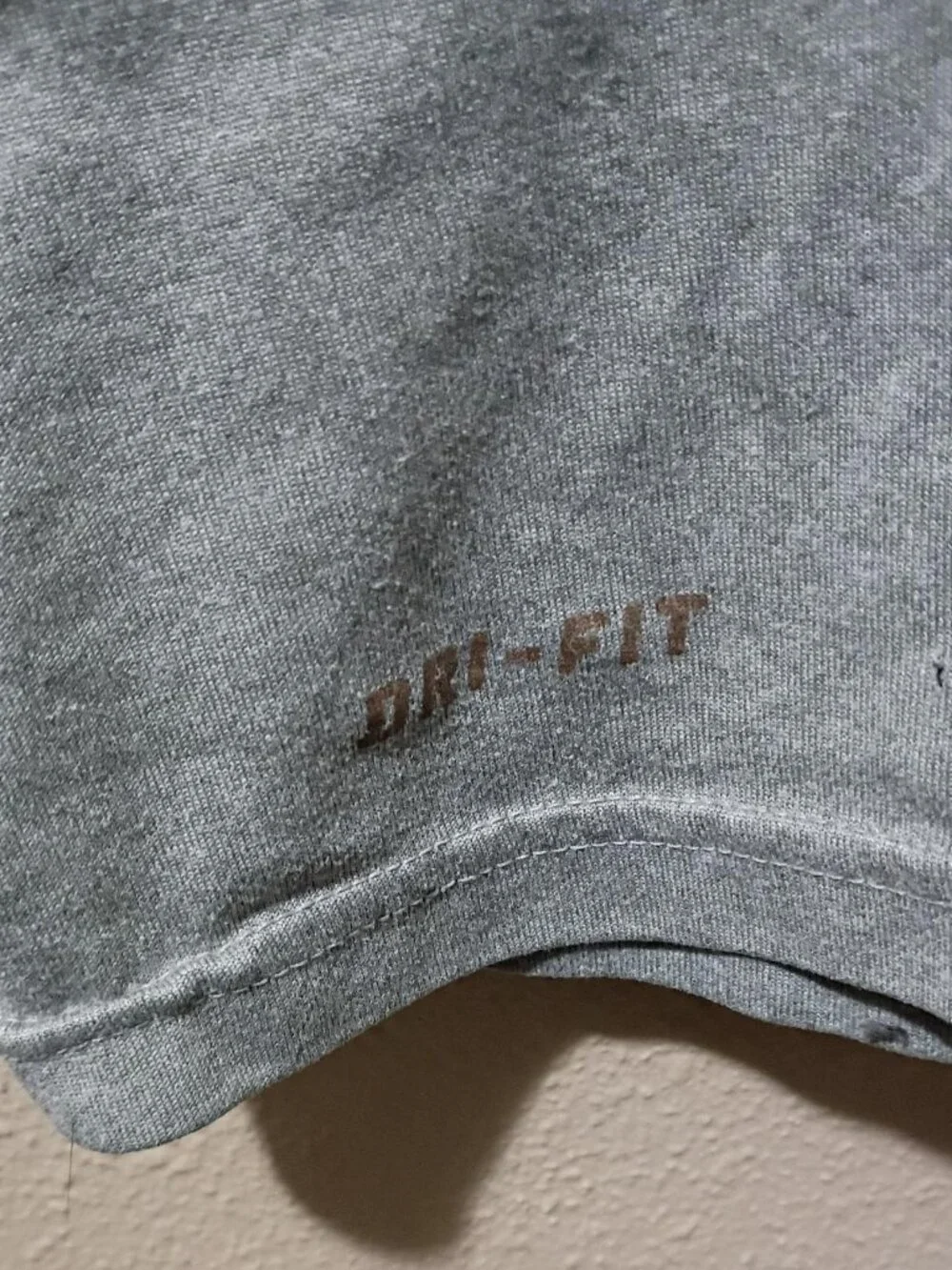 NIKE DRI FIT Florida State T-shirt Large Tan/gray